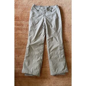 NILS Womens Gray Ski Snow Pants Size S Waterproof Insulated Winter Outdoor